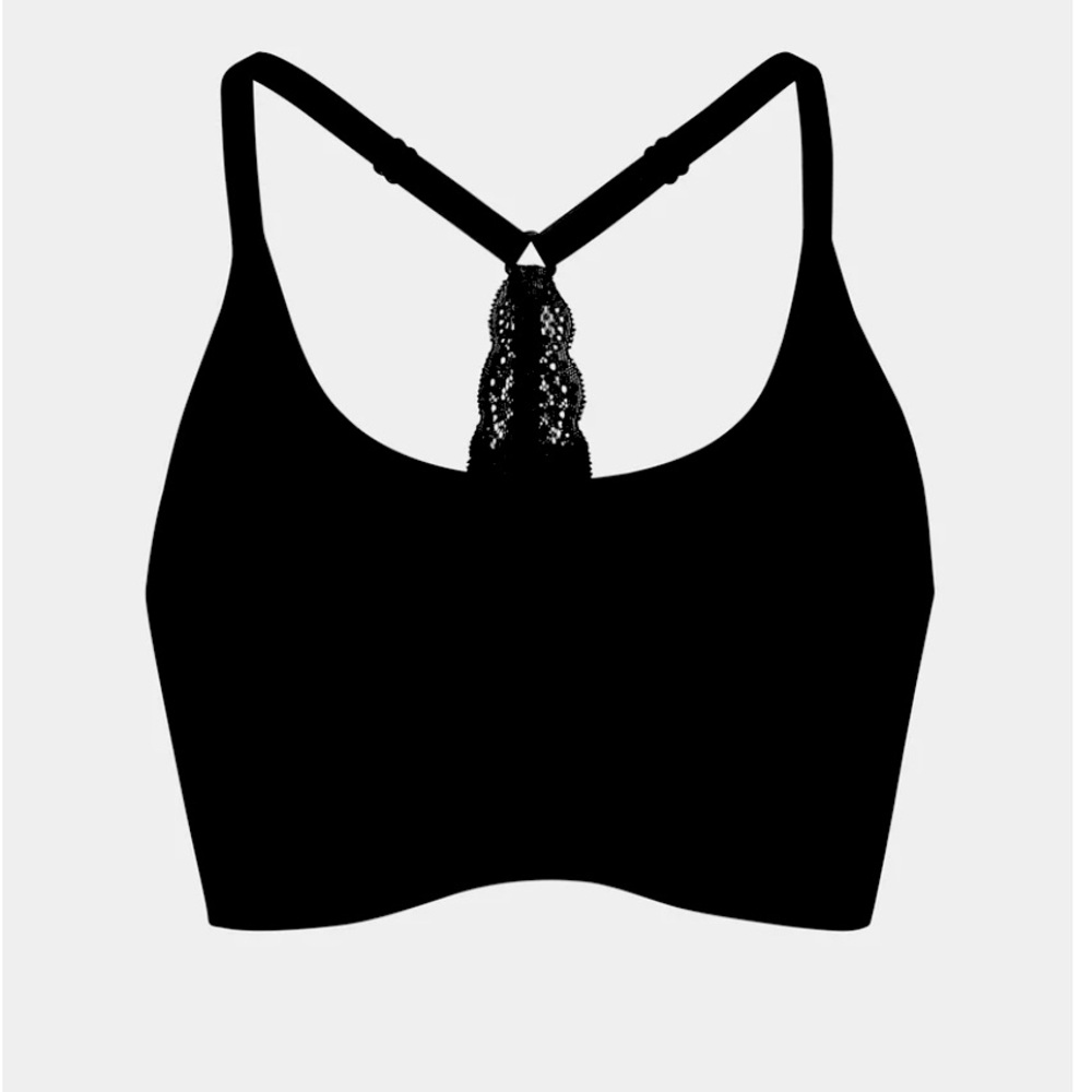 Lace Racerback bra from Knix in small